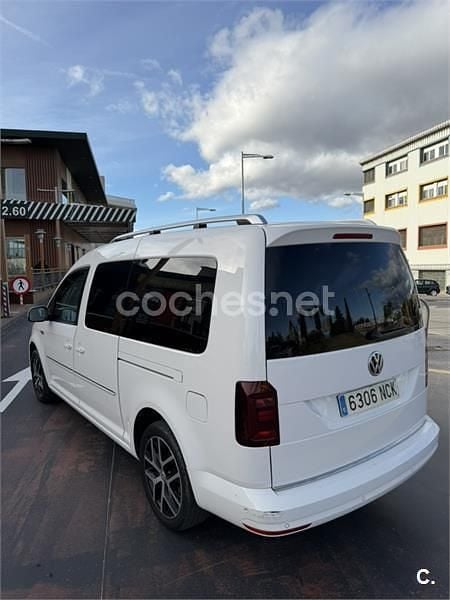 Begagnad VW Caddy Maxi Comfortline 150 HK (110 kW) 2018 Vit Minibuss