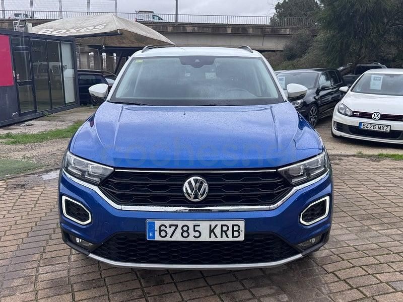 Usado VW T-Roc Advance 115 CV (84 kW) 2018 Azul SUV