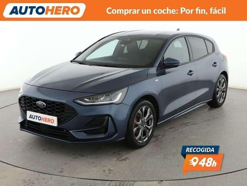 Usado Ford Focus ST-Line 125 CV (91 kW) 2023 Azul Berlina