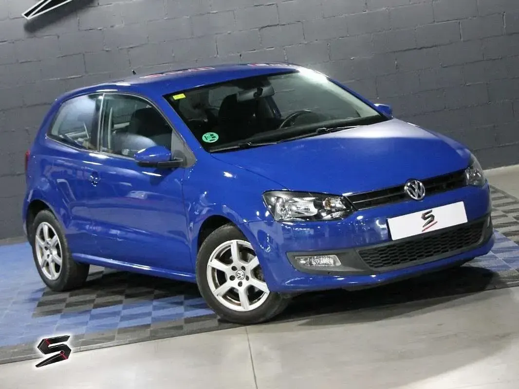 Occasion VW Polo Advance 90 ch (66 kW) 2012 Bleue Citadine