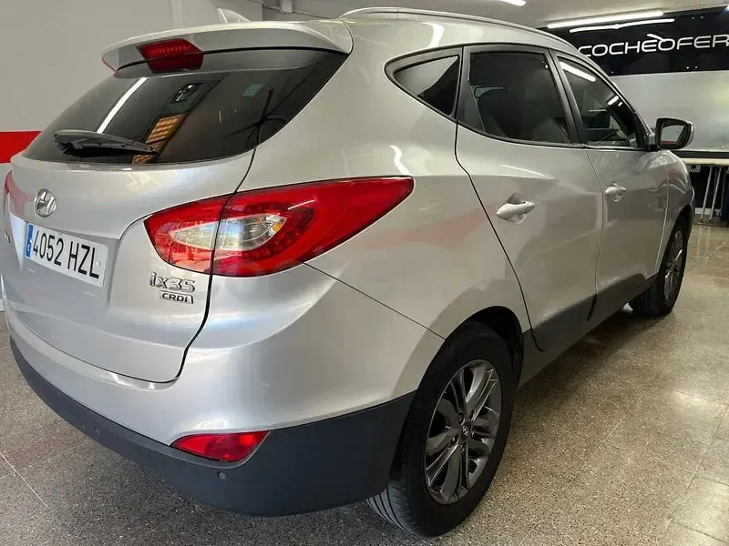 Usado Hyundai ix35 115 CV (84 kW) 2014 Gris / plata SUV