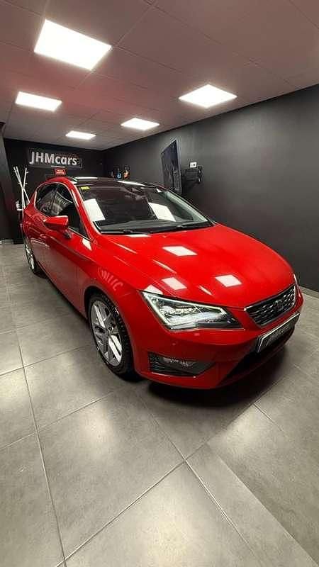 Usado Seat Leon ST FR 150 CV (110 kW) 2016 Rojo Familiar