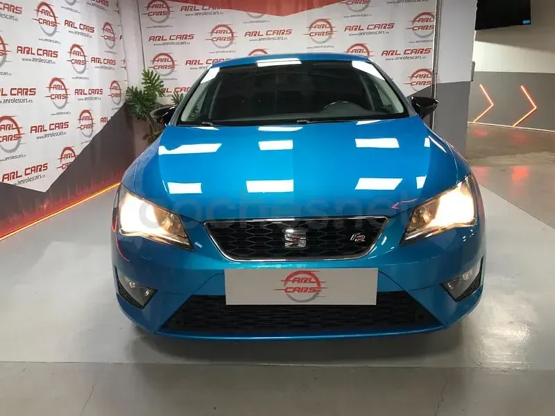 Usado Seat Leon FR 150 CV (110 kW) 2016 Azul Berlina