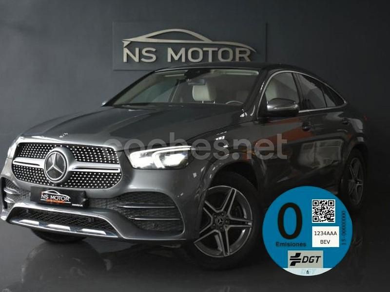 Usado Mercedes GLE350 320 CV (235 kW) 2021 Gris / plata Coupe