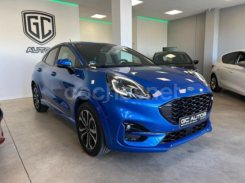 Azul Usado 2022 Ford Puma ST-Line SUV | 17.490 € (Precio justo) - Imagen 1/4