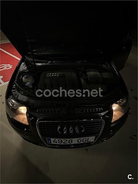 Usado Audi A3 Ambiente 140 CV (102 kW) 2008 Negro Berlina