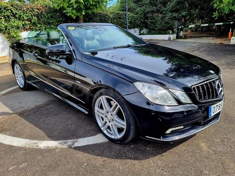 Usado Mercedes E350 Avantgarde 231 CV (169 kW) 2011 Negro Descapotable