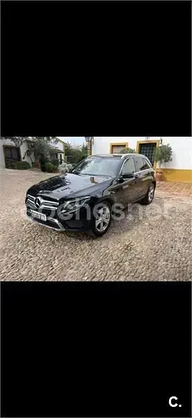 Usado Mercedes GLC250 204 CV (150 kW) 2017 Negro SUV