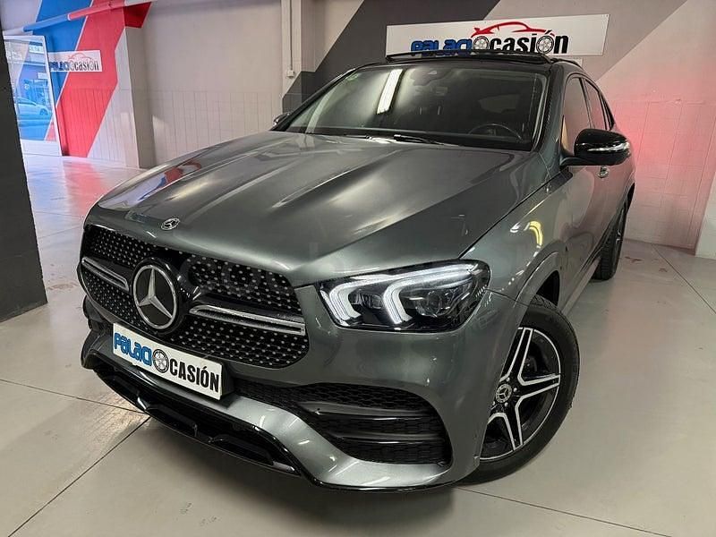 Usado Mercedes GLE300 272 CV (200 kW) 2022 Gris / plata Coupe
