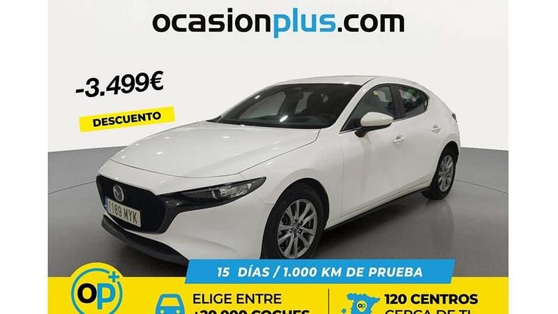 Usado Mazda 3 Prime-Line 140 CV (102 kW) 2025 Blanco Utilitario