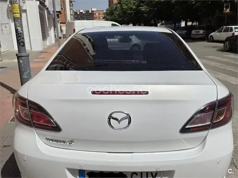 Usado Mazda 6 Active 120 CV (88 kW) 2008 Blanco Berlina