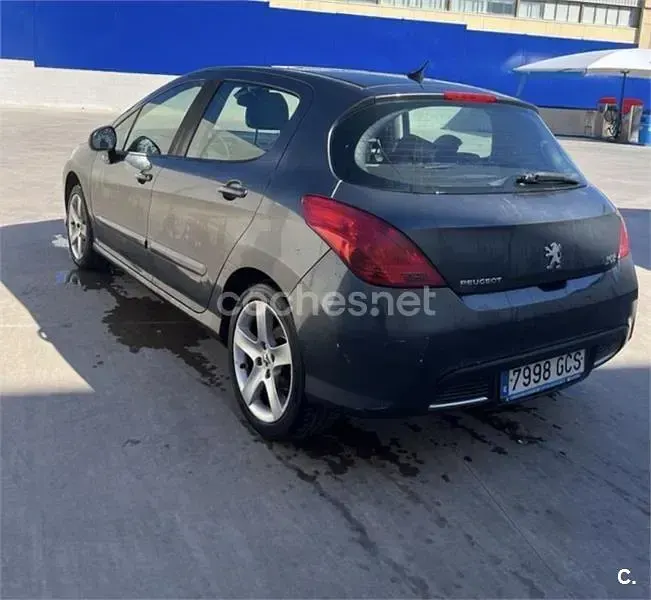 Usado Peugeot 308 Sport 120 CV (88 kW) 2008 Gris / plata Berlina