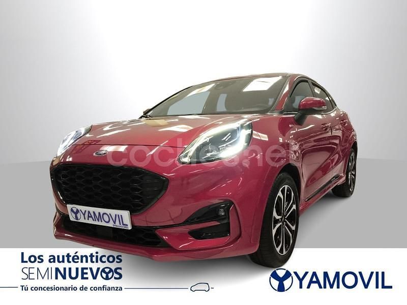 Rojo Usado 2021 Ford Puma ST-Line SUV | 17.750 € (Precio justo) - Imagen 1/4