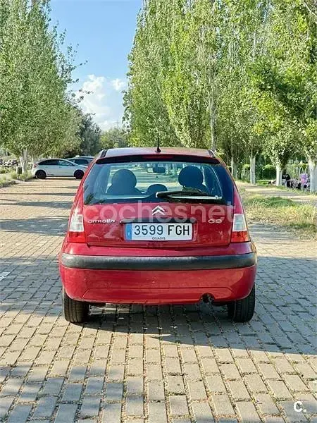 Usado Citroën C3 Furio 75 CV (55 kW) 2008 Rojo Berlina
