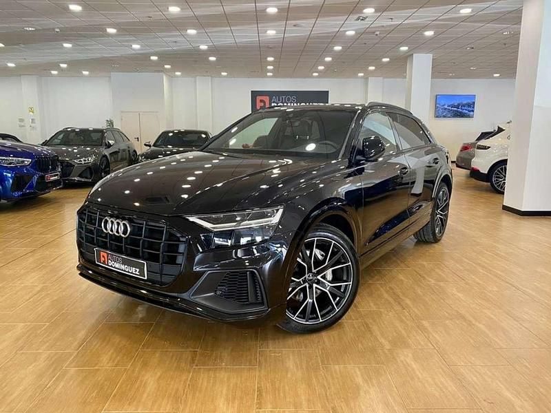 Usado Audi Q8 S-Line 286 CV (210 kW) 2023 Negro SUV