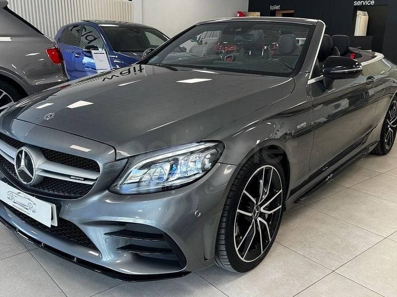 Usado Mercedes C43 AMG AMG 390 CV (286 kW) 2019 Gris / plata Descapotable