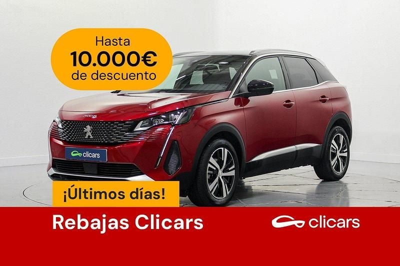 Rojo Usado 2023 Peugeot 3008 GT SUV | 26.490 € (Precio justo) - Imagen 1/4