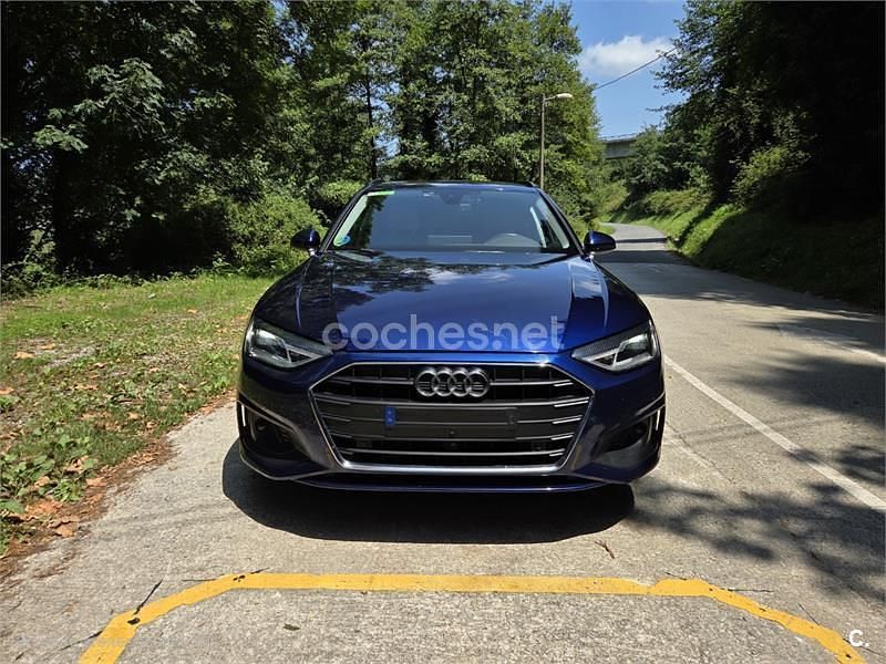 Azul Usado 2020 Audi A4 Advanced Plus Familiar | 17.990 € (Precio justo) - Imagen 1/4