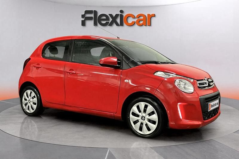 Usado Citroën C1 Feel 82 CV (60 kW) 2017 Rojo Utilitario