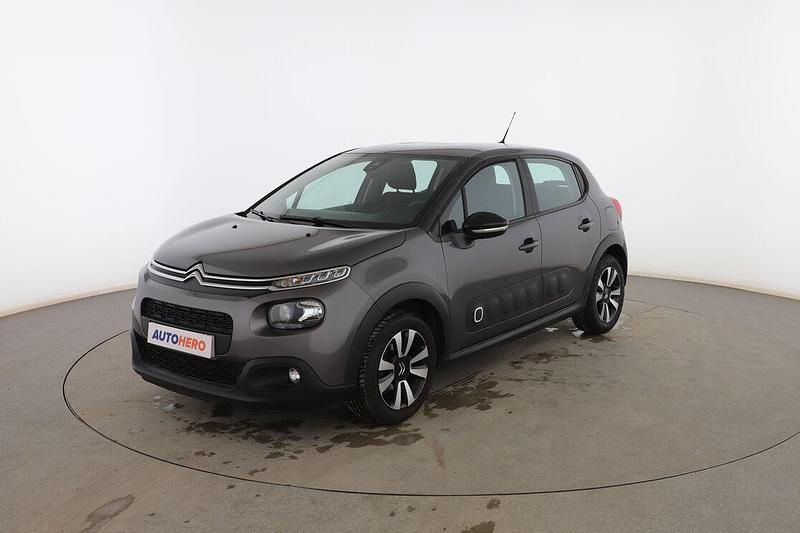 Usado Citroën C3 Feel 82 CV (60 kW) 2018 Gris Utilitario