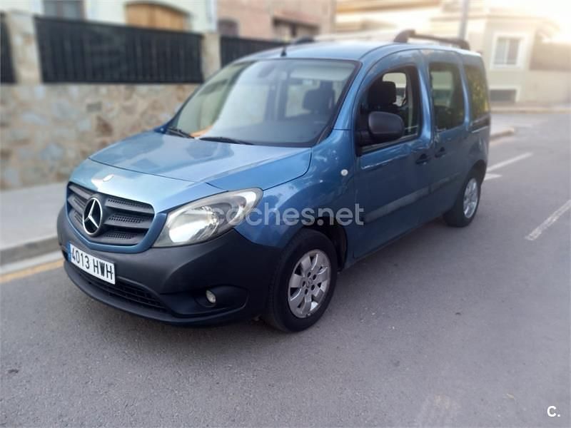 Azul Usado 2015 Mercedes Citan 109 Familiar | 6999 € (Buen precio) - Imagen 1/4