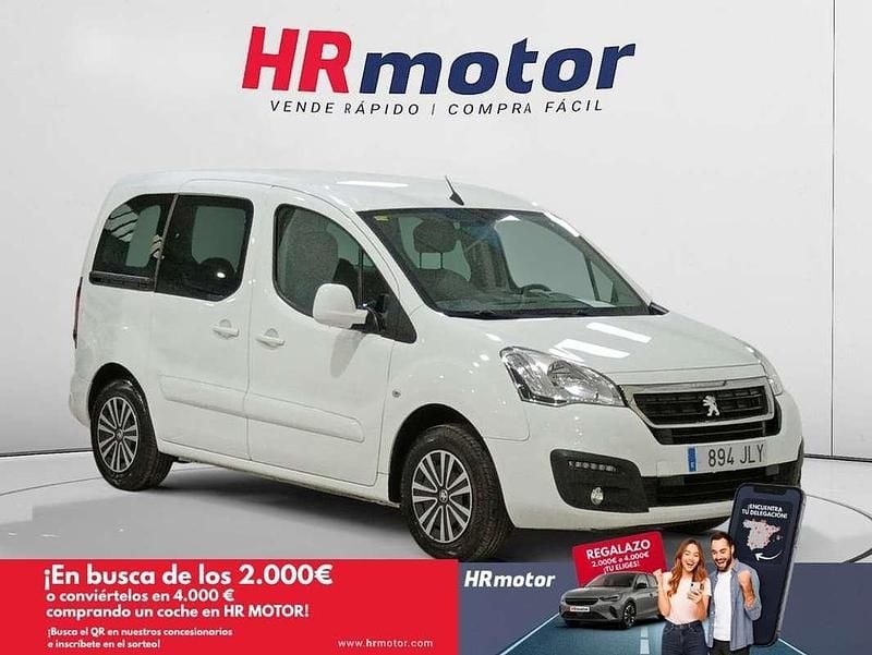 Blanco Usado 2016 Peugeot Partner Active Van | 9390 € (Super precio) - Imagen 1/4