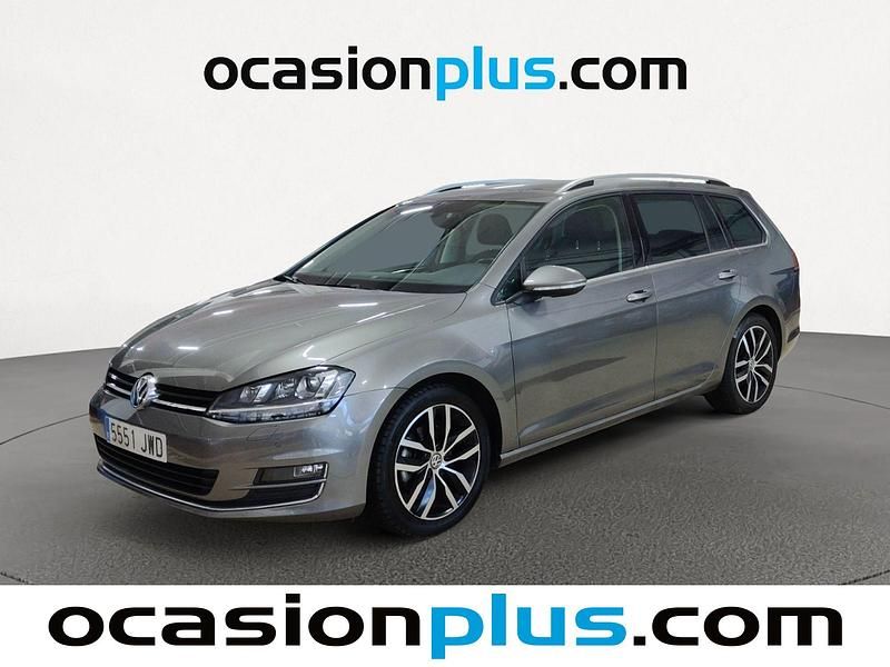 Gris Usado 2017 VW Golf Sportsvan Sportline Monovolumen | 17.300 € (Un poco caro) - Imagen 1/4