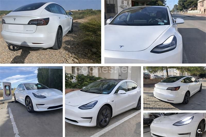 Eléctrico Usado 2020 Tesla Model 3 Berlina | 22.500 € (Precio justo) - Imagen 1/1