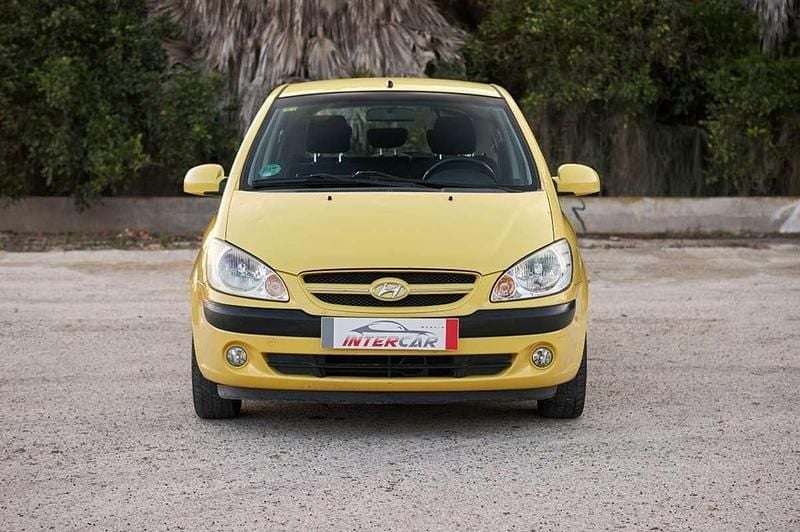 Używany Hyundai Getz 66 KM (48 kW) 2006 Żółty Hatchback