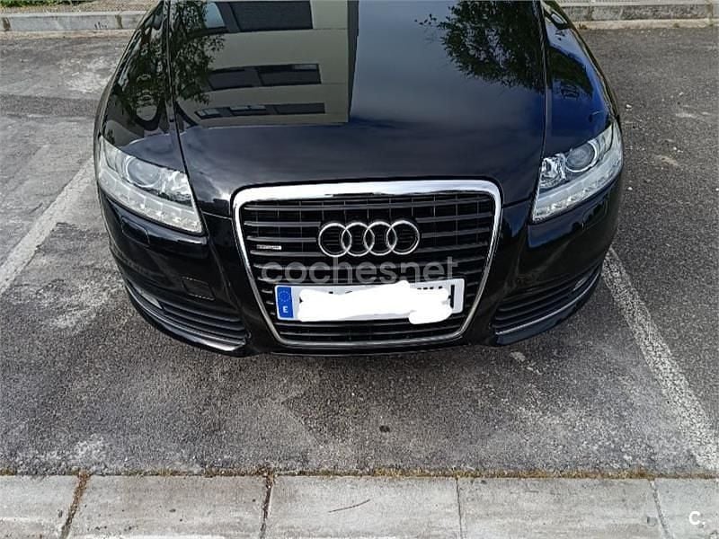 Usado Audi A6 240 CV (176 kW) 2010 Negro Berlina