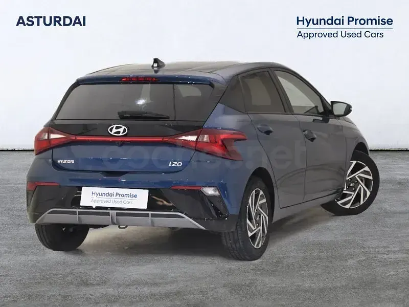 Usado Hyundai i20 100 CV (73 kW) 2026 Azul Utilitario