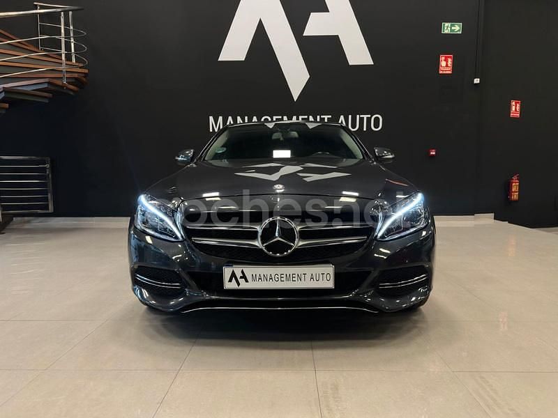 Usado Mercedes C220 Exclusive 170 CV (125 kW) 2014 Gris / plata Berlina