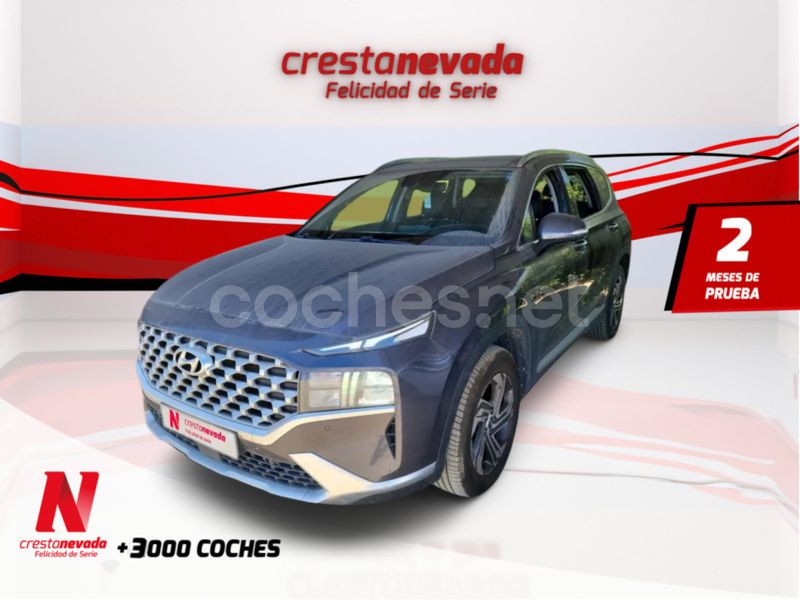 Gris / plata Usado 2021 Hyundai Santa Fe SUV | 32.990 € (Precio justo) - Imagen 1/3