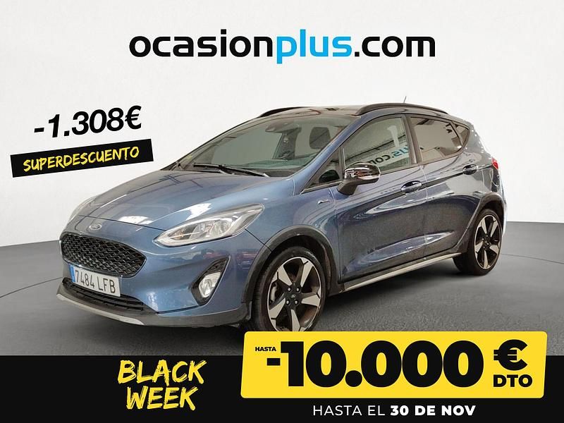 Azul Usado 2020 Ford Fiesta Active Utilitario | 14.390 € (Un poco caro) - Imagen 1/4