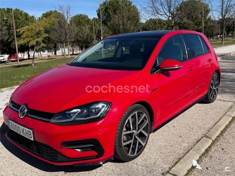 Usado VW Golf VII Sport 150 CV (110 kW) 2018 Rojo Berlina