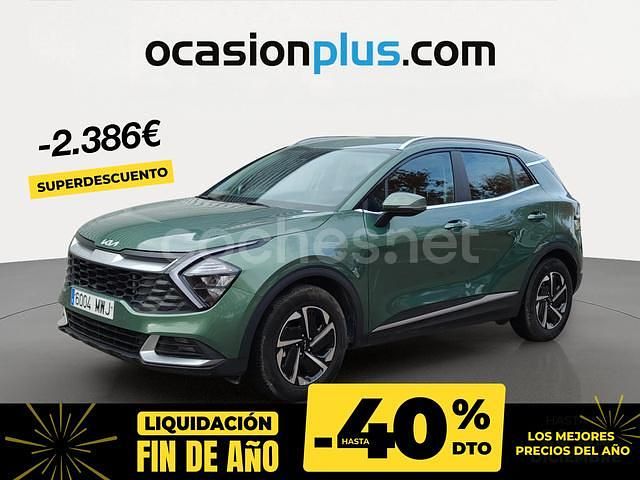 Verde Usado 2024 Kia Sportage SUV | 26.250 € (Precio justo) - Imagen 1/4