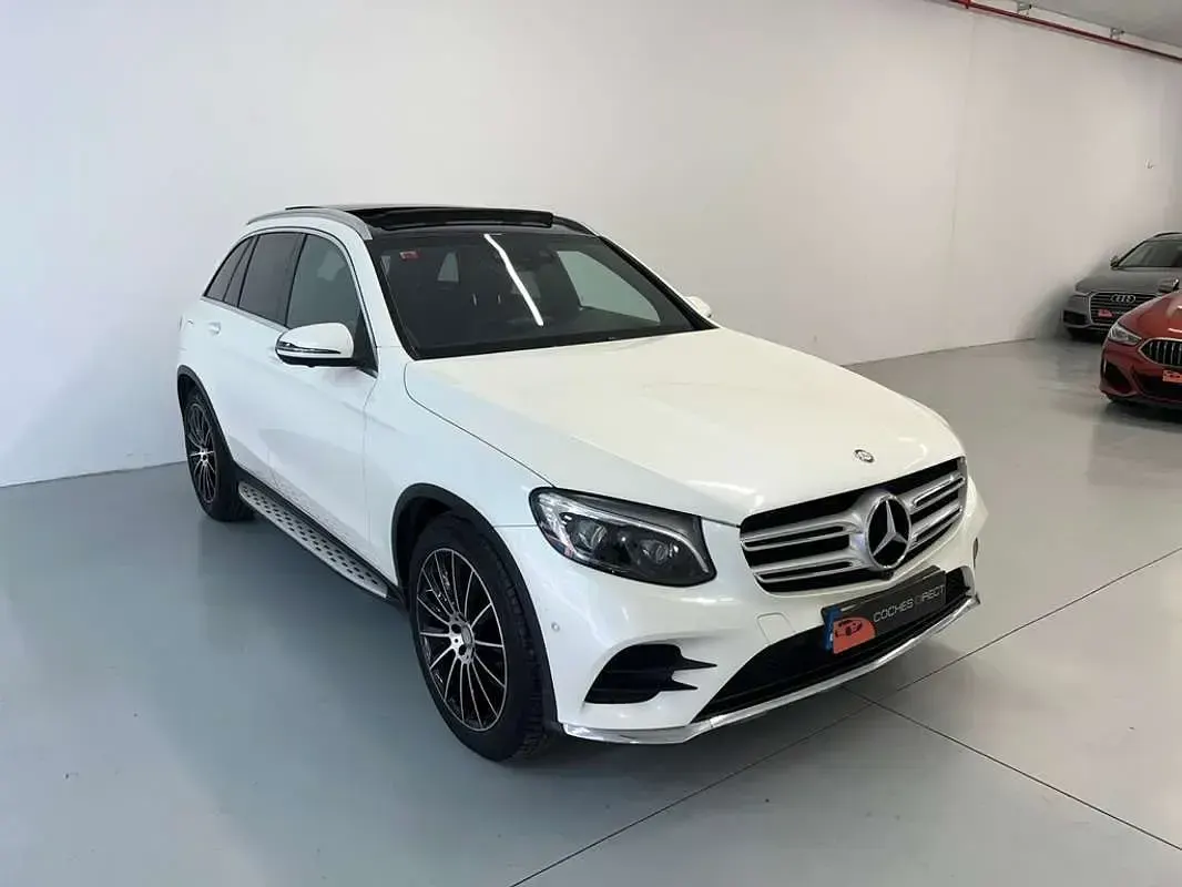Używany Mercedes GLC220 170 KM (125 kW) 2017 Biały SUV