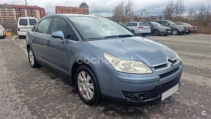 Usado Citroën C4 110 CV (80 kW) 2008 Azul Berlina