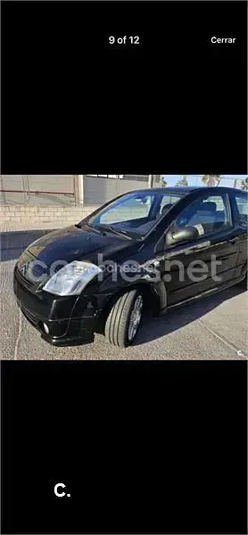 Usado Citroën C2 VTR Sport 75 CV (55 kW) 2003 Negro Utilitario