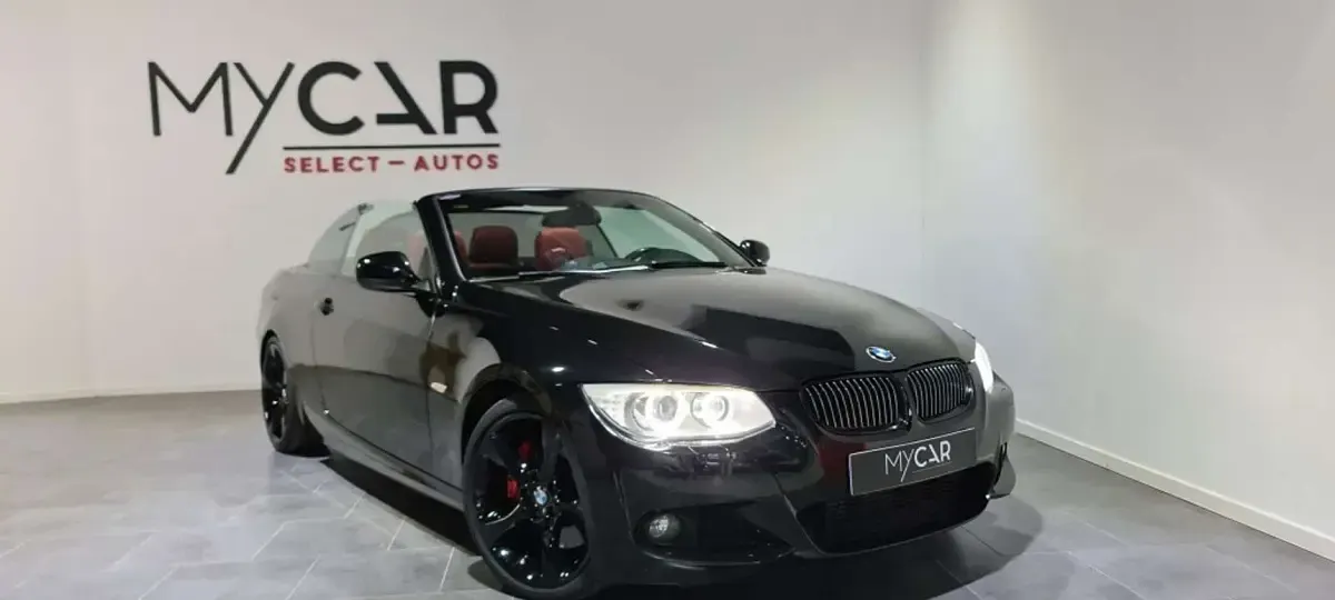 Usado BMW 335 Cabriolet Comfort Edition 306 CV (225 kW) 2013 Negro Descapotable