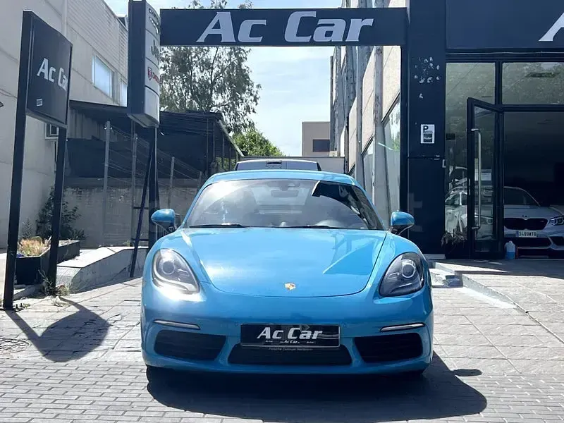 Usado Porsche 718 Cayman 300 CV (220 kW) 2019 Azul Coupe