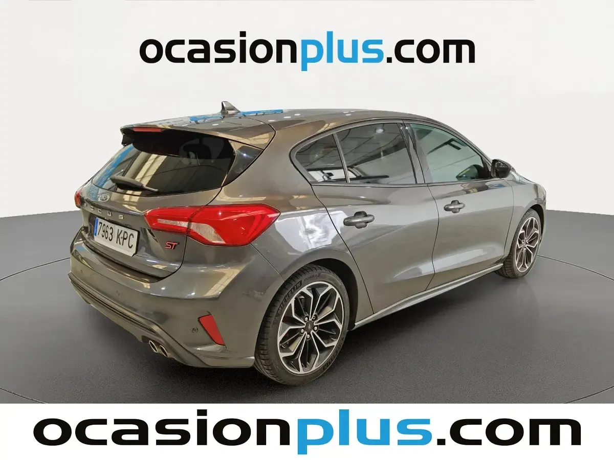 Brugt Ford Focus ST-Line 125 HK (91 kW) 2018 Grå Hatchback