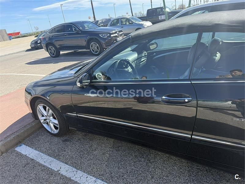 Usado Mercedes CLK200 Avantgarde 163 CV (119 kW) 2006 Negro Descapotable
