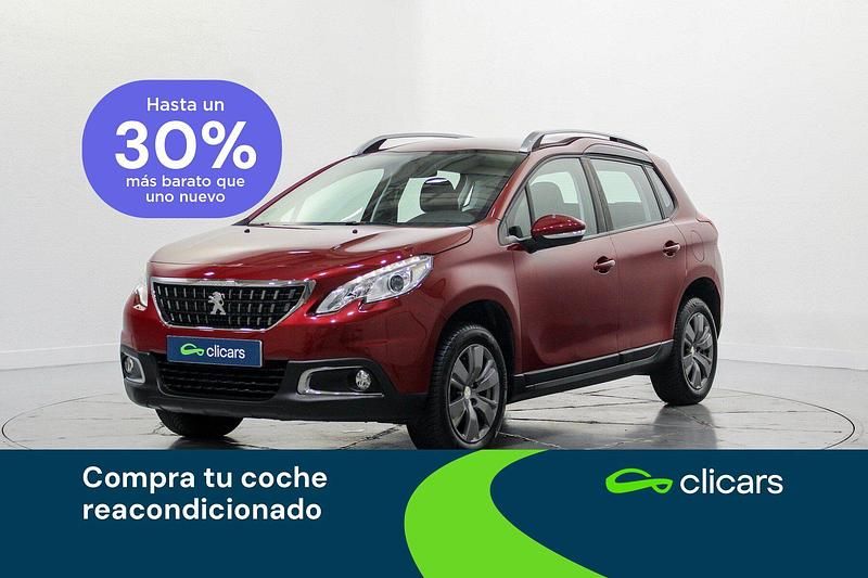 Rojo Usado 2016 Peugeot 2008 Active SUV | 9290 € (Precio justo) - Imagen 1/4