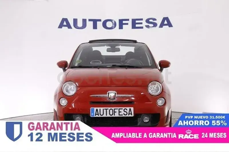 Usado Abarth 500C 140 CV (102 kW) 2016 Rojo Descapotable