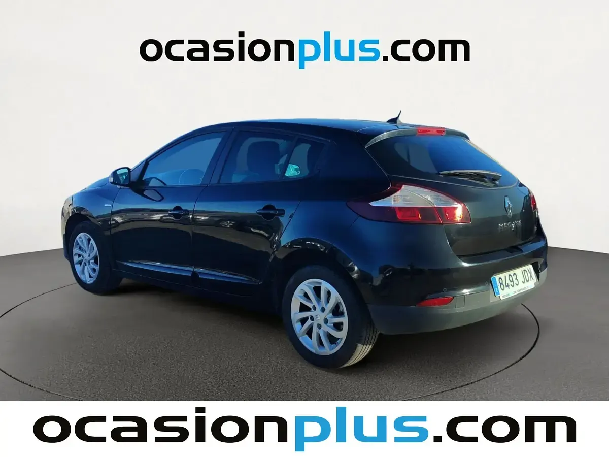 Usado Renault Mégane III LIMITED 116 CV (85 kW) 2015 Negro Utilitario
