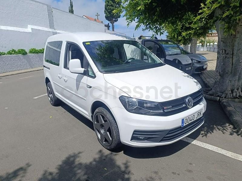 Usado VW Caddy 122 CV (89 kW) 2016 Blanco Monovolumen