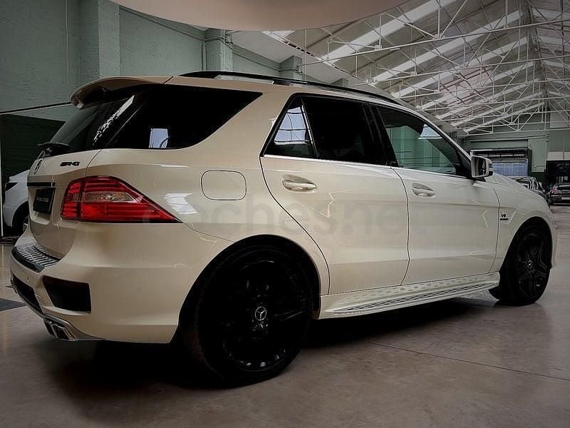 Usado Mercedes ML63 AMG AMG 525 CV (386 kW) 2015 Blanco SUV