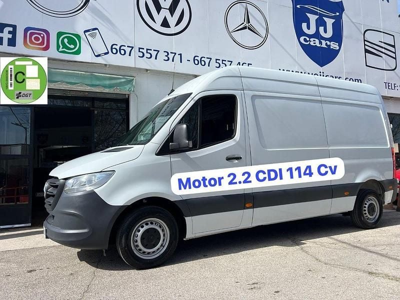 Usado Mercedes Sprinter 114 CV (83 kW) 2021 Blanco Van