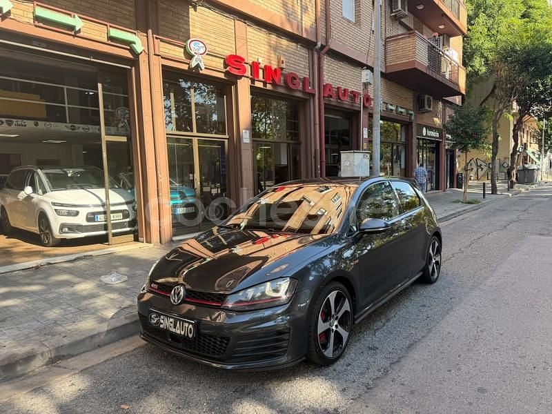 Gris / plata Usado 2016 VW Golf VII GTI Berlina | 15.999 € (Super precio) - Imagen 1/4